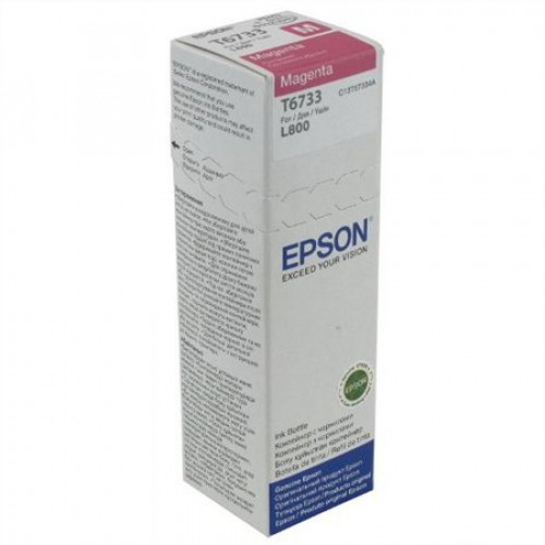 Epson T67334A10 Tintapatron L800 vörös 70ml