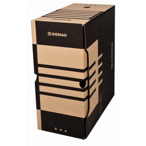 Donau Archiválódoboz A4 155mm karton natúr