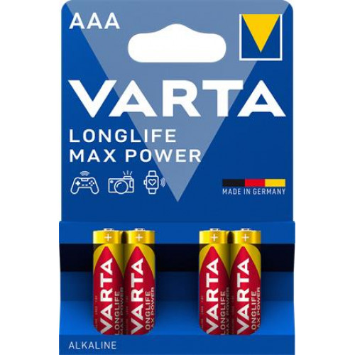 Varta Elem AAA mikro 4db Longlife Max Power