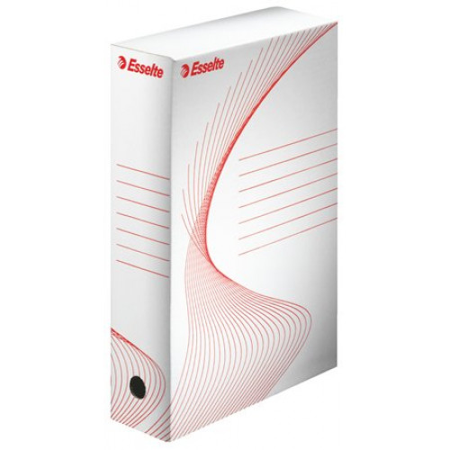 Esselte Archiválódoboz A4 80mm karton Boxy fehér