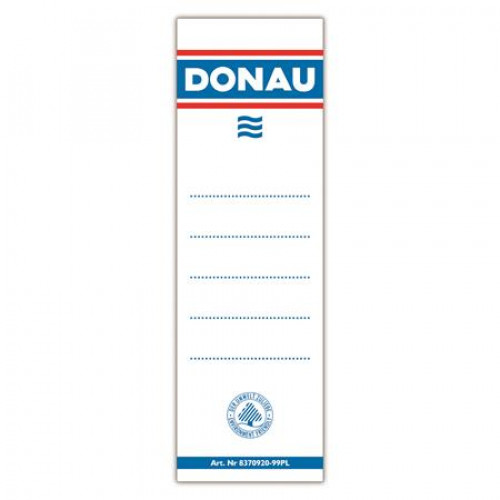 Donau Cserecímke iratrendezőhöz kétoldalas 48x153mm fehér