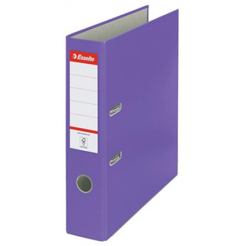 Esselte Iratrendező 75mm A4 élvédő sínnel Economy lila