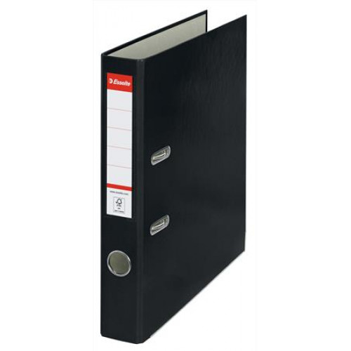 Esselte Iratrendező 50mm A4 élvédő sínnel Economy fekete