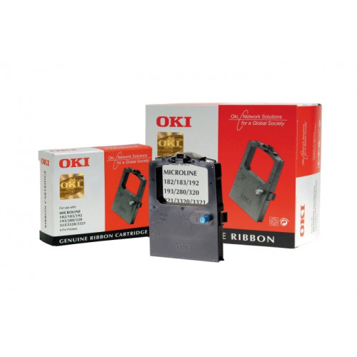 Oki 09002303 Festékszalag ML 182 183 192 fekete