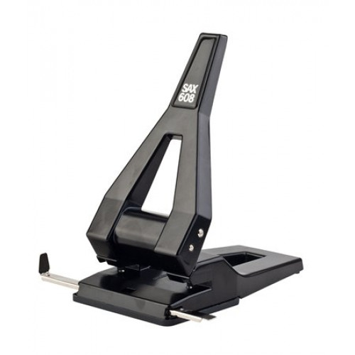 Sax Lyukasztó nagyteljesítményű kétlyukú 65lap 608 fekete