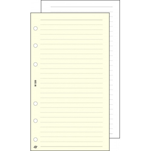 Saturnus Kalendárium betét jegyzetlap S vonalas chamois