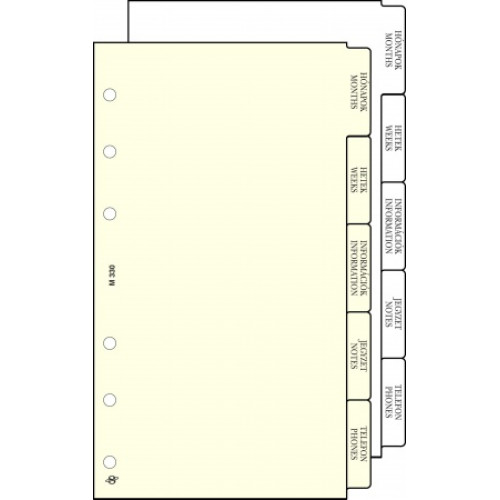 Saturnus Kalendárium betét elválasztólap S chamois