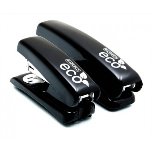 Rapesco Tűzőgép 24/6 26/6 20lap ECO Half-Strip fekete