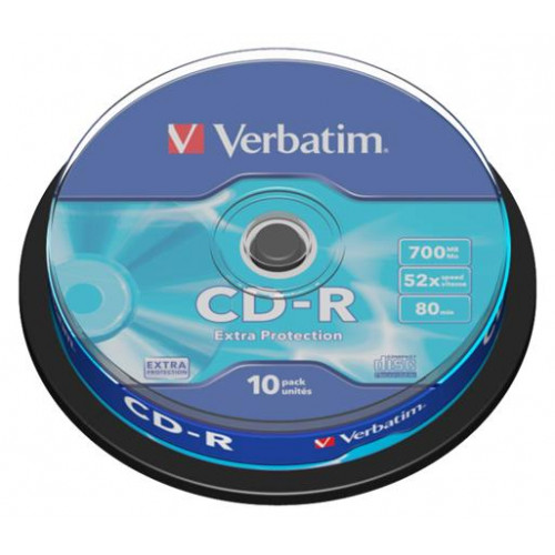 Verbatim CD-R lemez 700MB 52x hengeren DataLife