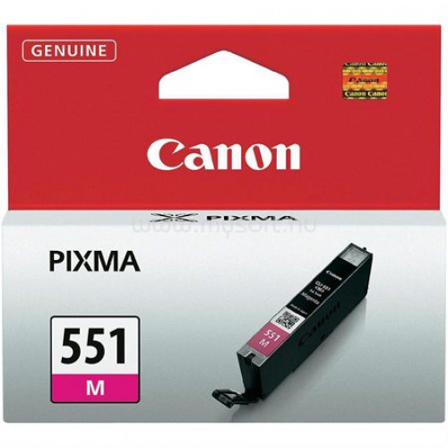 Canon CLI-551M Tintapatron Pixma iP7250 MG5450 vörös 7ml