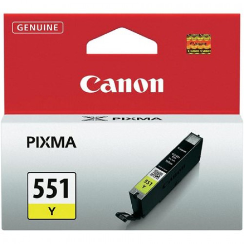 Canon CLI-551Y Tintapatron Pixma iP7250 MG5450 sárga 7ml