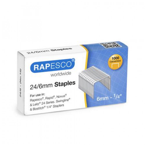 Rapesco Tűzőkapocs 24/6