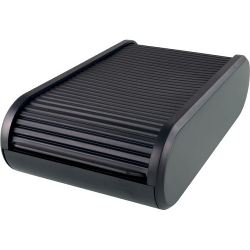 Helit Névjegytartó 300db-os rolós fekvő fekete