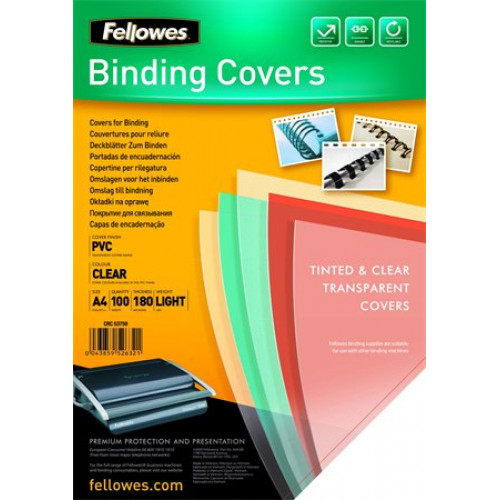 Fellowes Előlap A4 180 mikron víztiszta