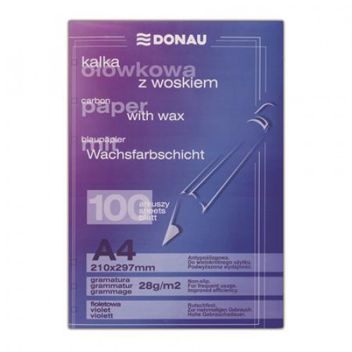 Donau Indigó kézi A4 100lap lila