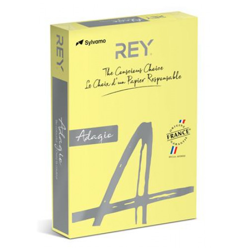 Rey Másolópapír színes A4 160g Adagio pasztell sárga