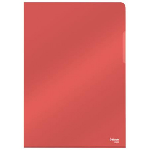 Esselte GenothermL A4 150 mikron víztiszta Luxus piros