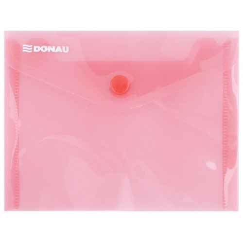 Donau Irattartó tasak A6 PP patentos piros