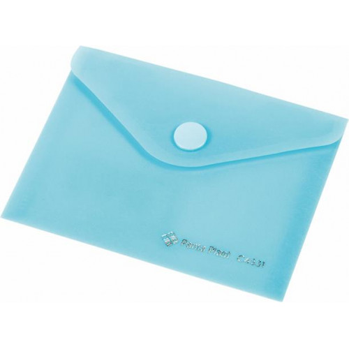 Panta Plast Irattartó tasak A7 PP patentos pasztell kék