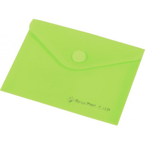 Panta Plast Irattartó tasak A7 PP patentos pasztell zöld