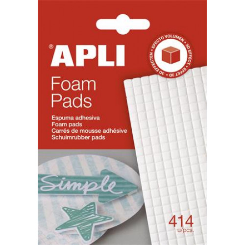 Apli Ragasztó négyzetek 414 db/csomag kétoldalas