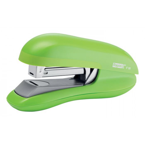 Rapid Tűzőgép 24/6 26/6 30lap lapos tűzés F30 élénk zöld