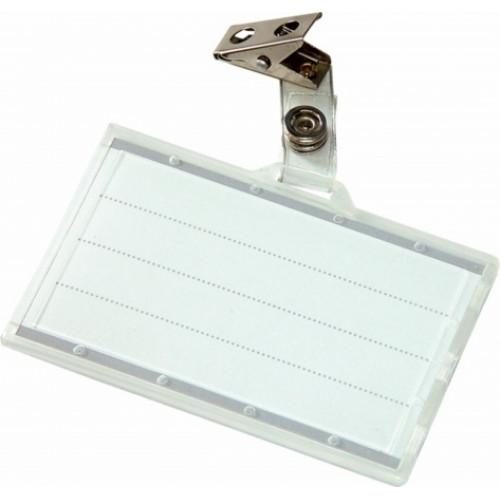 Donau Névkitűző csíptetővel 88x54mm