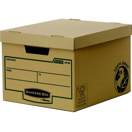 Fellowes Archiválókonténer karton standard Bankers Box Earth Series