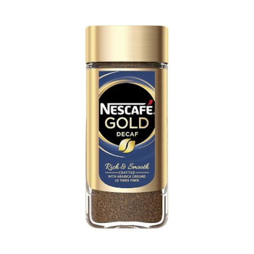 Instant kávé 100g üveges Nescafé Gold koffeinmentes