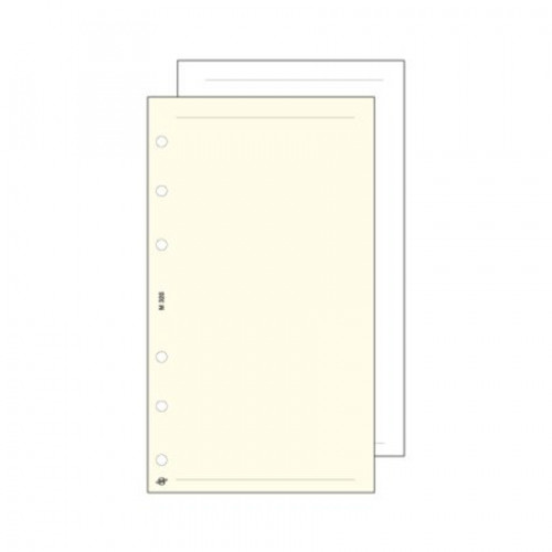 Saturnus Kalendárium betét jegyzetlap S sima fehér