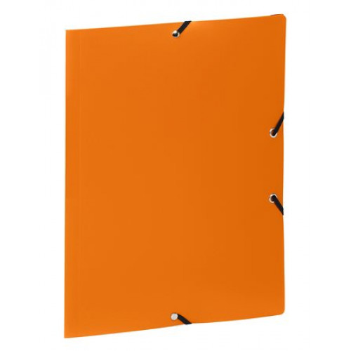 Viquel Gumis mappa 15mm PP A4 Standard narancssárga