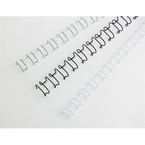 Gbc Spirál fém 2:1 14mm 130lap MultiBind 21 fekete