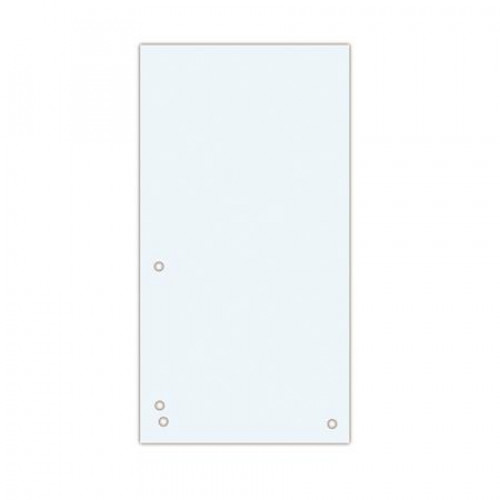 Donau Elválasztócsík karton fehér 100 darab/csomag