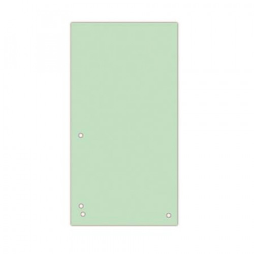 Donau Elválasztócsík karton zöld 100 darab/csomag