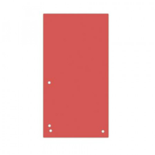 Donau Elválasztócsík karton piros 100 darab/csomag