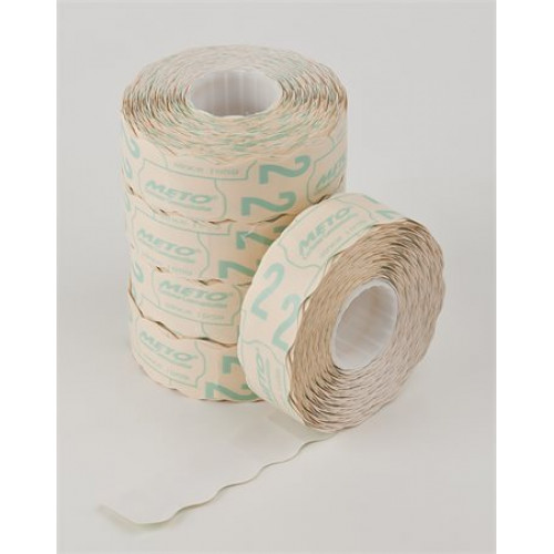 Meto Árazógépszalag 22x16mm fehér