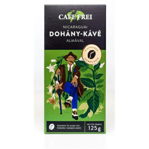 Cafe Frei Kávé pörkölt szemes 125g Nicaraguai dohány