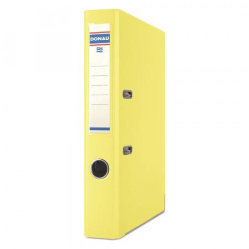 Donau Iratrendező 50mm A4 citromsárga élvédő sínnel master