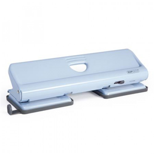 Rapesco Lyukasztó négylyukú 22lap fém 720 világoskék