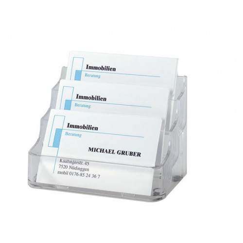 Sigel Névjegytartó műanyag 210db-os áttetsző