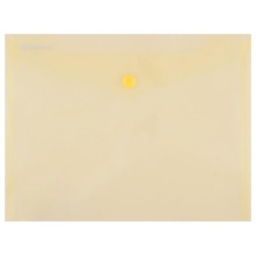 Donau Irattartó tasak A5 PP patentos sárga