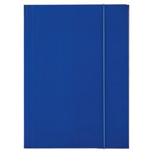 Esselte Gumis mappa 15mm karton A4 Economy sötétkék