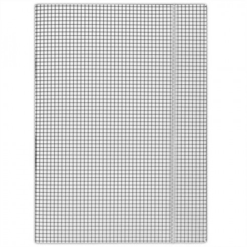 Donau Gumis mappa karton A4 kockás 400gr fehér