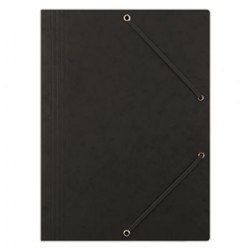 Donau Gumis mappa prespán A4 Premium fekete