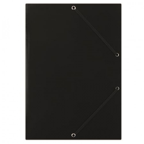 Donau Gumis mappa karton A4 400gr Standard fekete