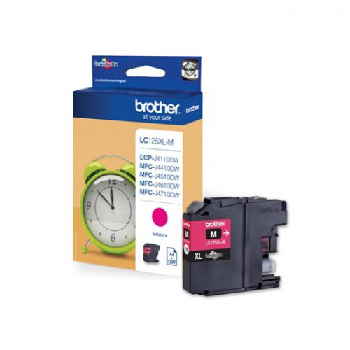 Brother LC125XLM Tintapatron DCP-J4110DW MFC-J4410DW vörös 1200 oldal