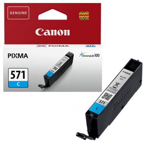 Canon CLI-571C Tintapatron Pixma MG5750 6850,7750 nyomtatókhoz kék 7ml