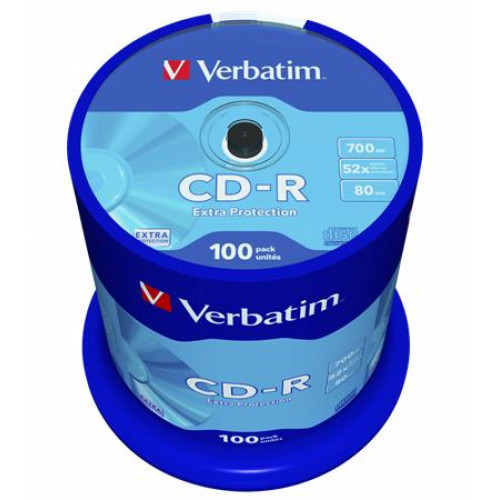 Verbatim CD-R lemez 700MB 52x hengeren DataLife