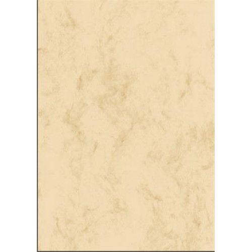 Sigel Előnyomott papír kétoldalas A4 200g bézs márványos