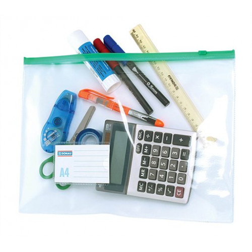 Donau Irattartó tasak A4 PVC simítózáras